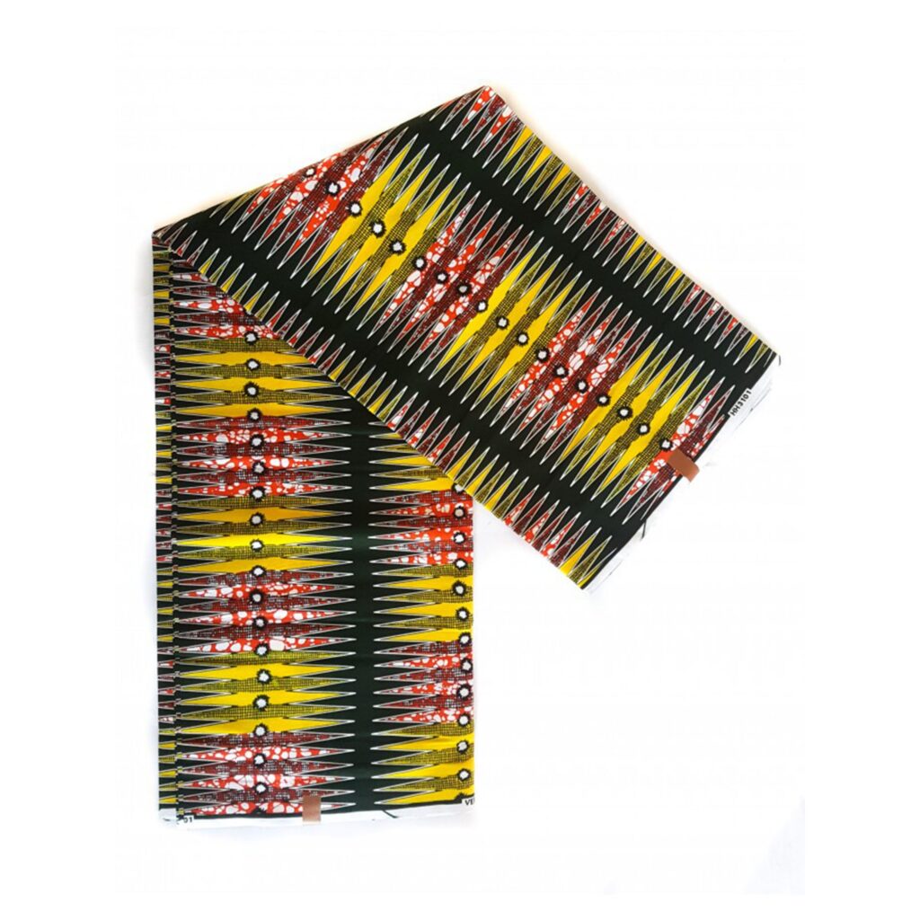 Spikes African Print Fabric - Ankara | African Print Fabric and Clothing