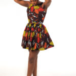 Masamba Mini Dress Ankara African Print