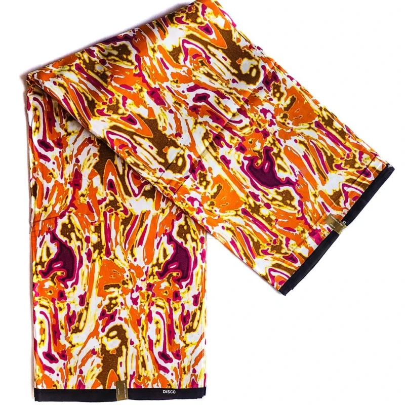 Tie and Dye African Print Fabric