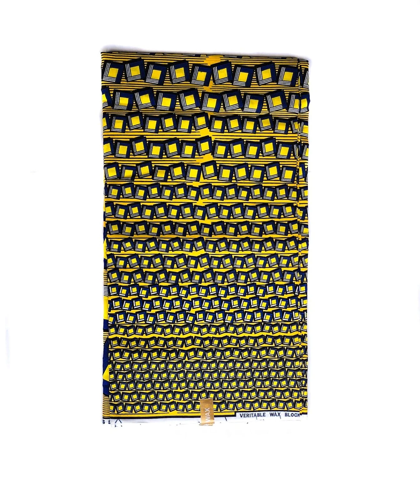 Squares African Print Fabric