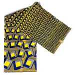 Squares African Print Fabric