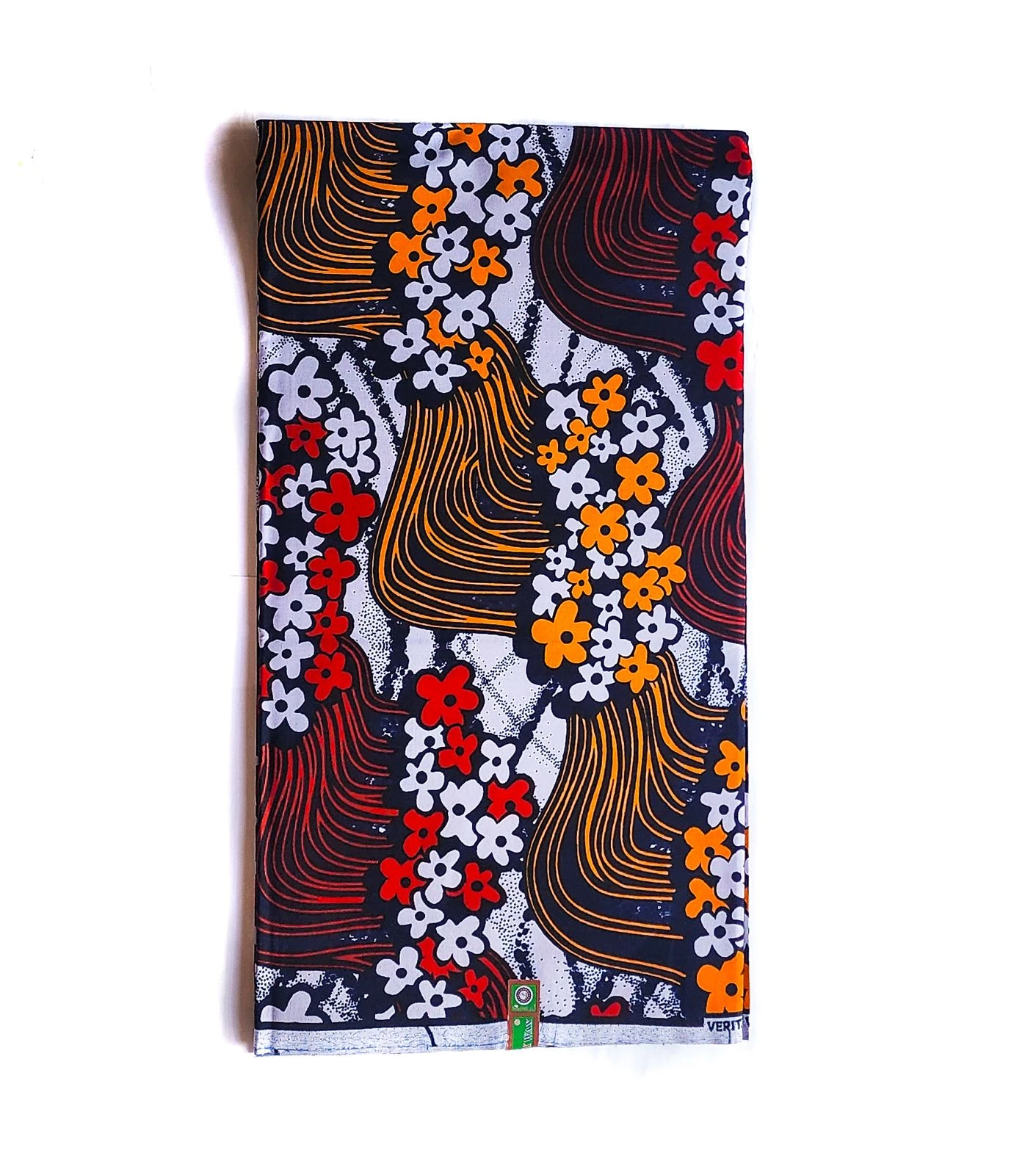 Small flowers African print fabric