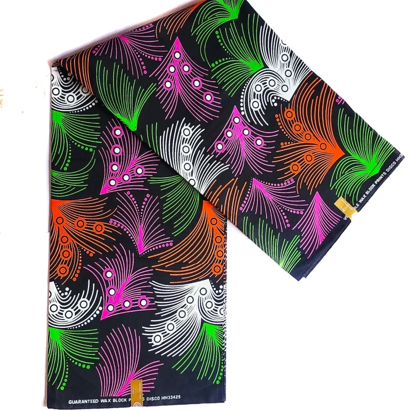 Sea flowers African Print Fabric