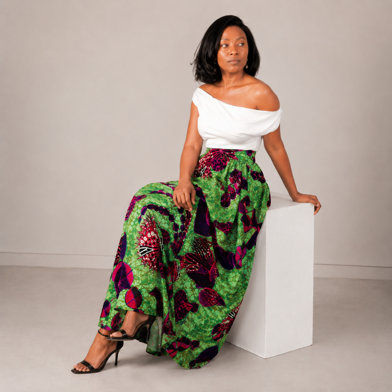Segakolodi Maxi Flare Skirt
