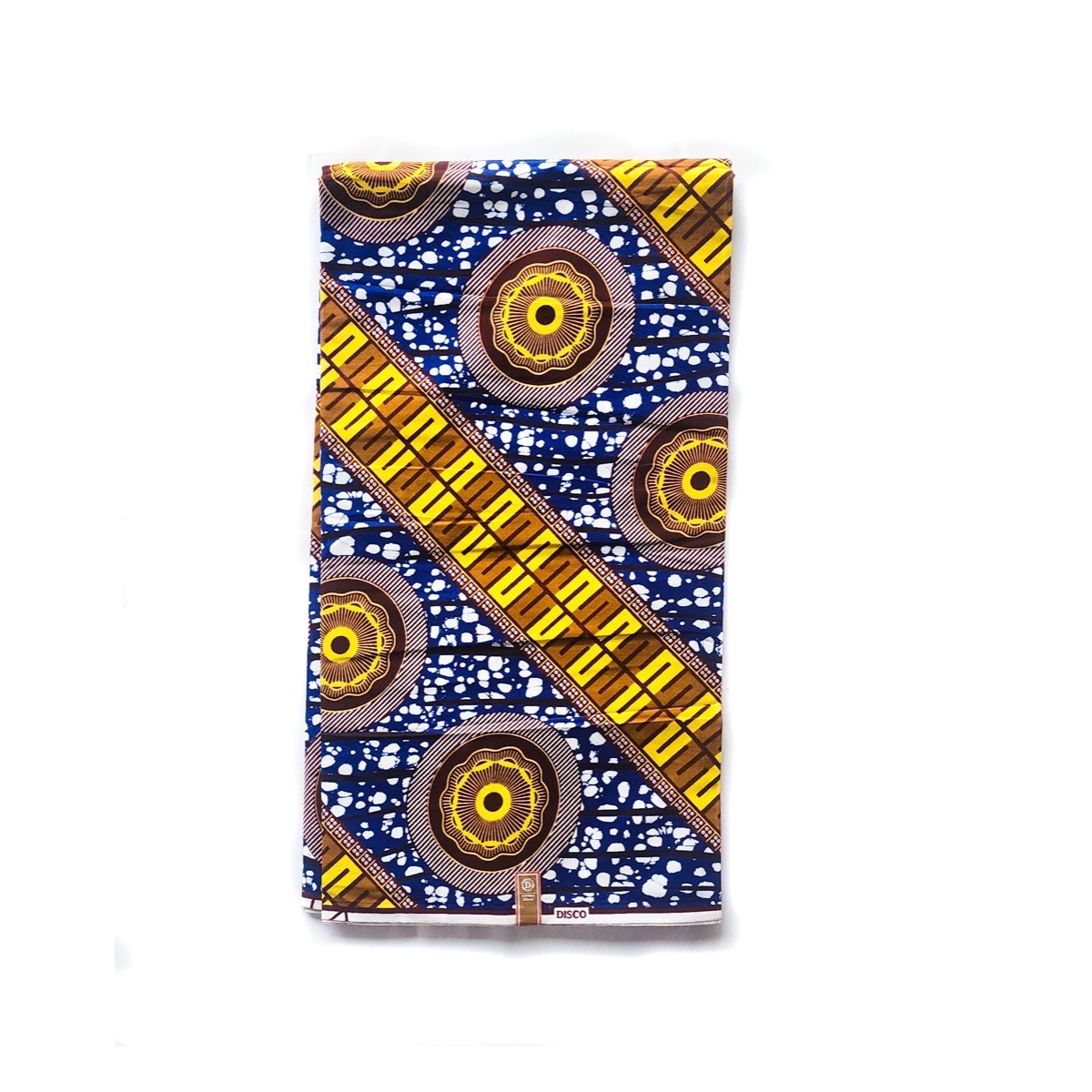 Indida African Print Headwrap – open fabric view