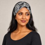 Moya African Print Headwrap – headwrap styling view 1