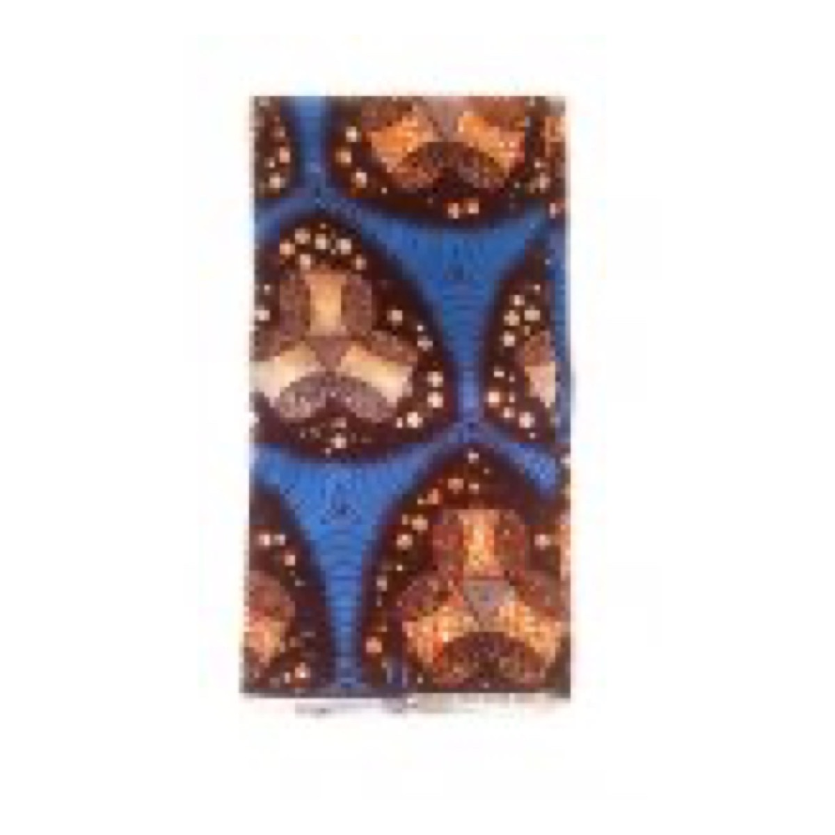 Pyramid Star African Print Headwrap – open fabric view