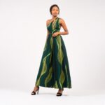 Isitshalo Infinity Palazzo Jumpsuit - three-quarter view