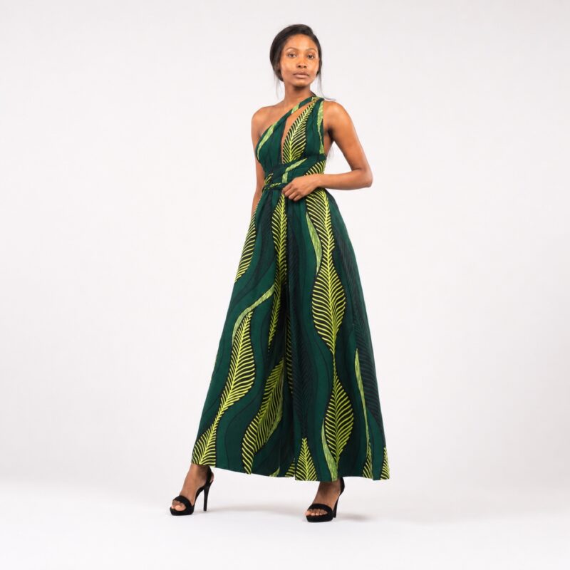 Isitshalo Infinity Palazzo Jumpsuit - three-quarter view