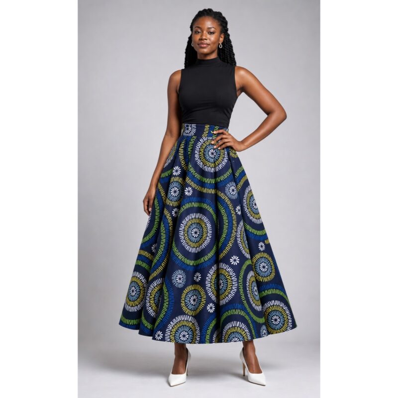 Siyingi Flare Skirt on model